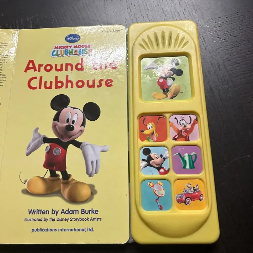 Disney's Mickey Mouse Clubhouse: Around the Clubhouse Sound Book 2007 WORKS